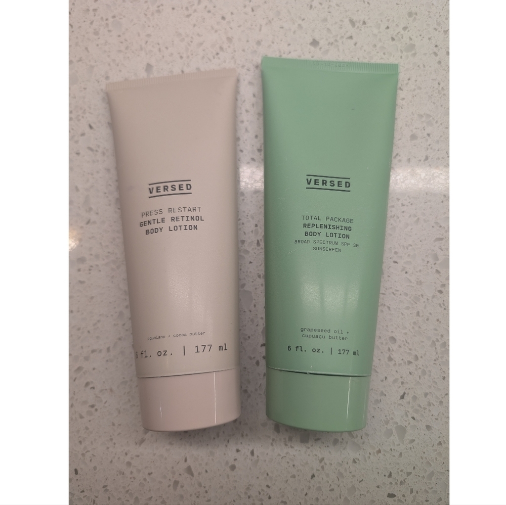 Versed Bundle | Total Package SPF & Press Restart Retinol Lotion